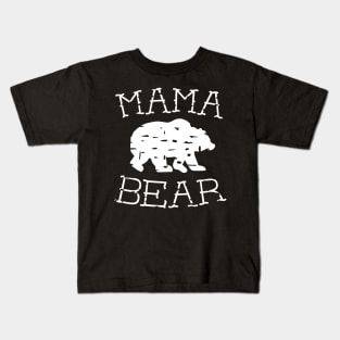 Mama Bear Grunge Mothers Day Gift Kids T-Shirt